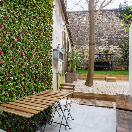 Rare! Private Garden In Paris, Close To Sacre Coeur Basilica! Exterior foto